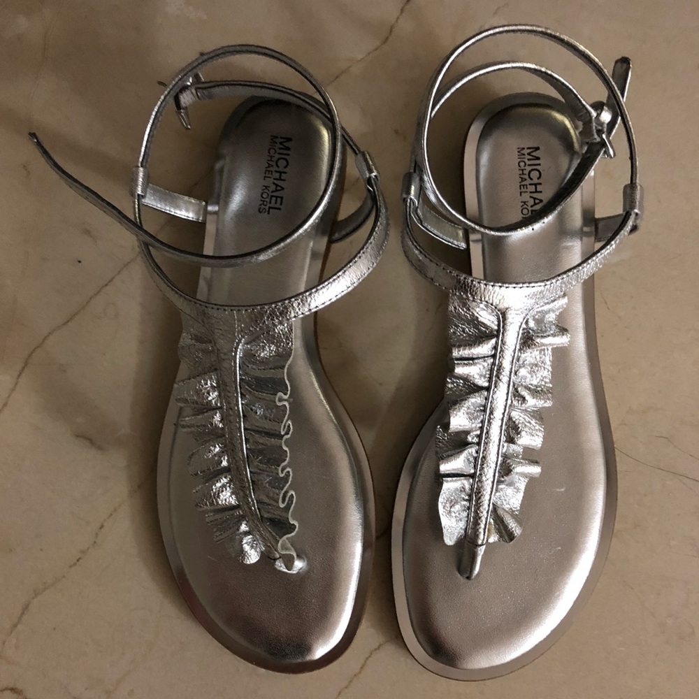 Michael Kors Leather Sandals